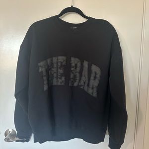 The Bar varsity Crewneck